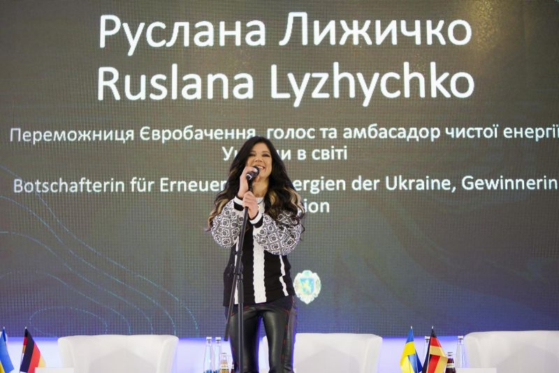 Руслана: «Зробимо відновлювану енергію - новим українським хітом, що пролунає на весь світ!»