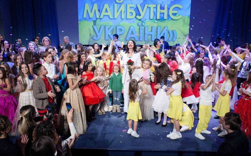В Києві відбувся щорічний фестиваль Тетяни Петракової «Діти за майбутнє України»(Видео)